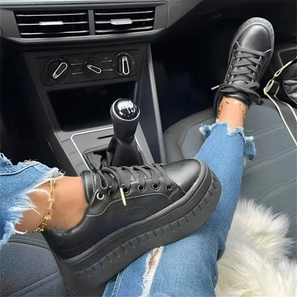 Eveloria Damen Dicke Turnschuhe Bequem