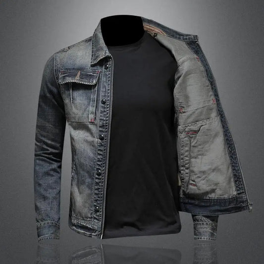 Eveloria Damen Retro-Jeansjacke - Eveloria