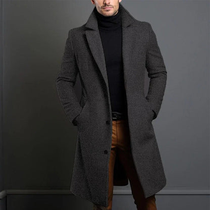 Franz Herren Wollmantel Warm