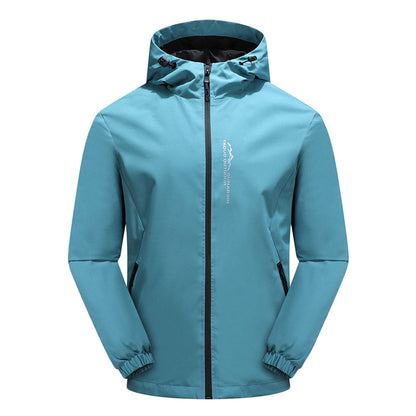 Eveloria Damen Outdoor-Jacke Wasserdicht Winddicht Mit Kapuze