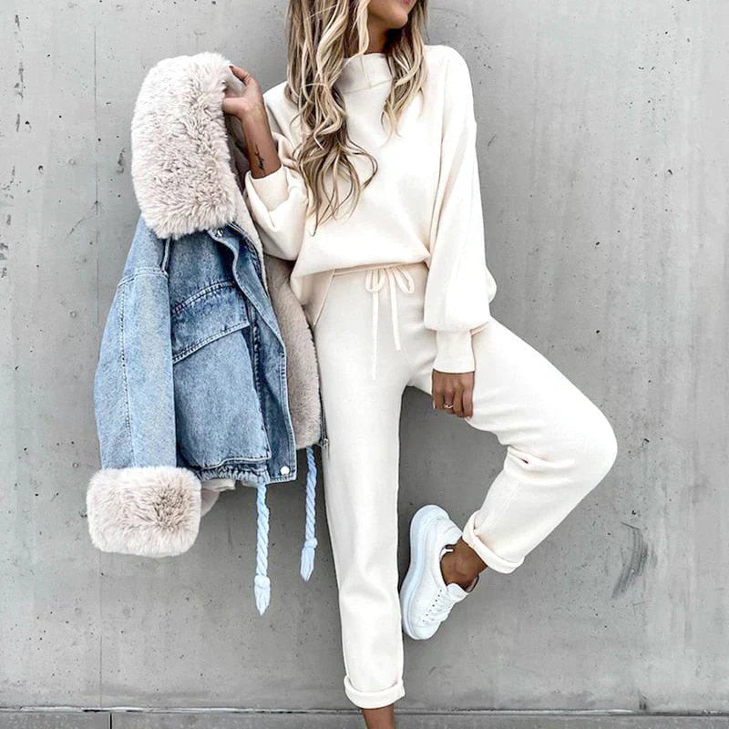 Eveloria Damen Lounge Sessel Set Zweiteilig