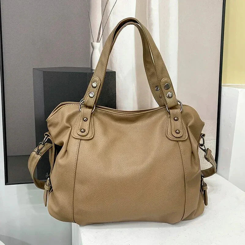 Eveloria Damen Schultertasche Groß Polyester