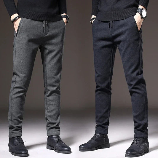 Herren Joggerhosen Modern Leicht Schwarz - Norvielle