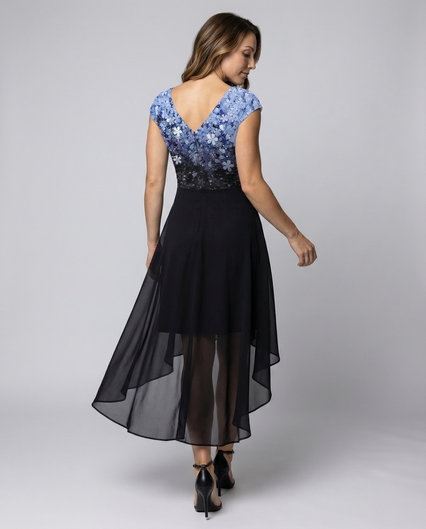 Damen Partykleid Elegantes Chiffon