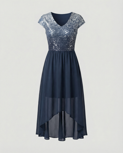 Damen Partykleid Elegantes Chiffon