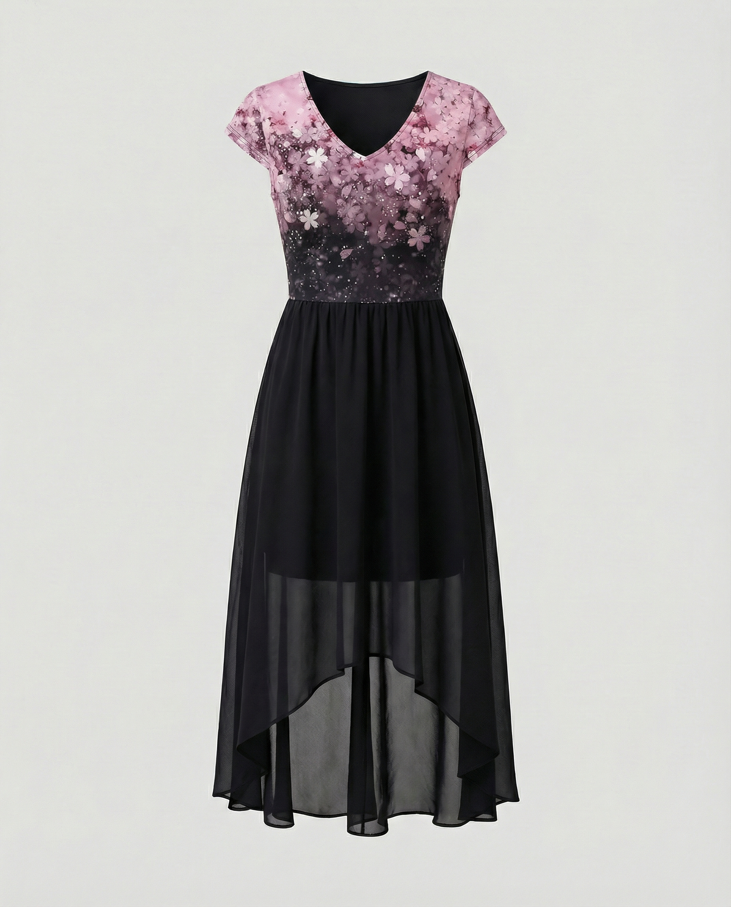Damen Partykleid Elegantes Chiffon