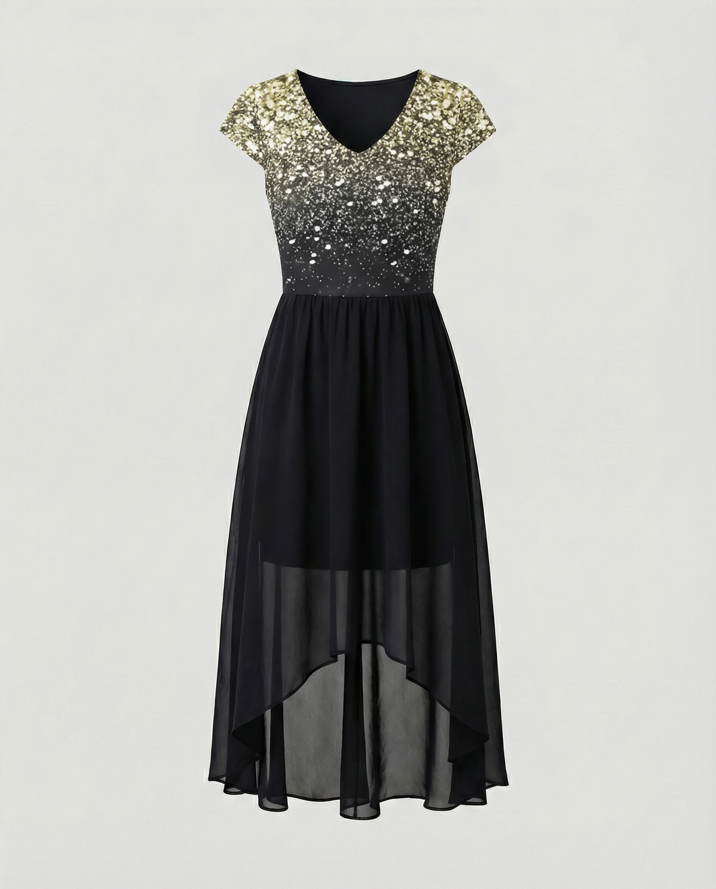 Damen Partykleid Elegantes Chiffon