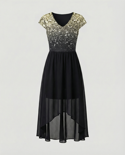 Damen Partykleid Elegantes Chiffon
