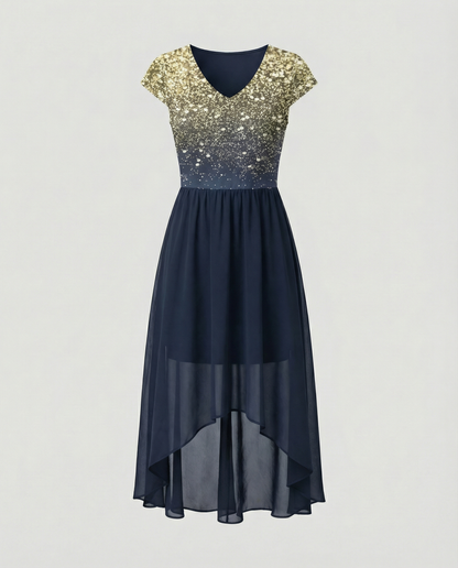 Damen Partykleid Elegantes Chiffon