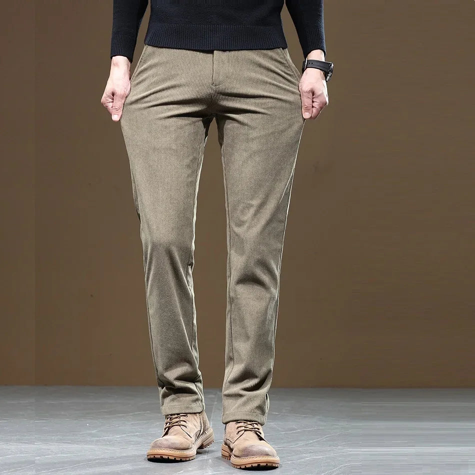 Herren Cordhose Slim Fit Elmsley Fleece