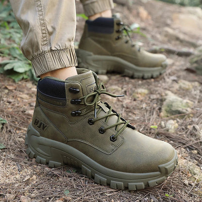 Herren High- Wanderschuhe Rutschfest Robust Outdoor