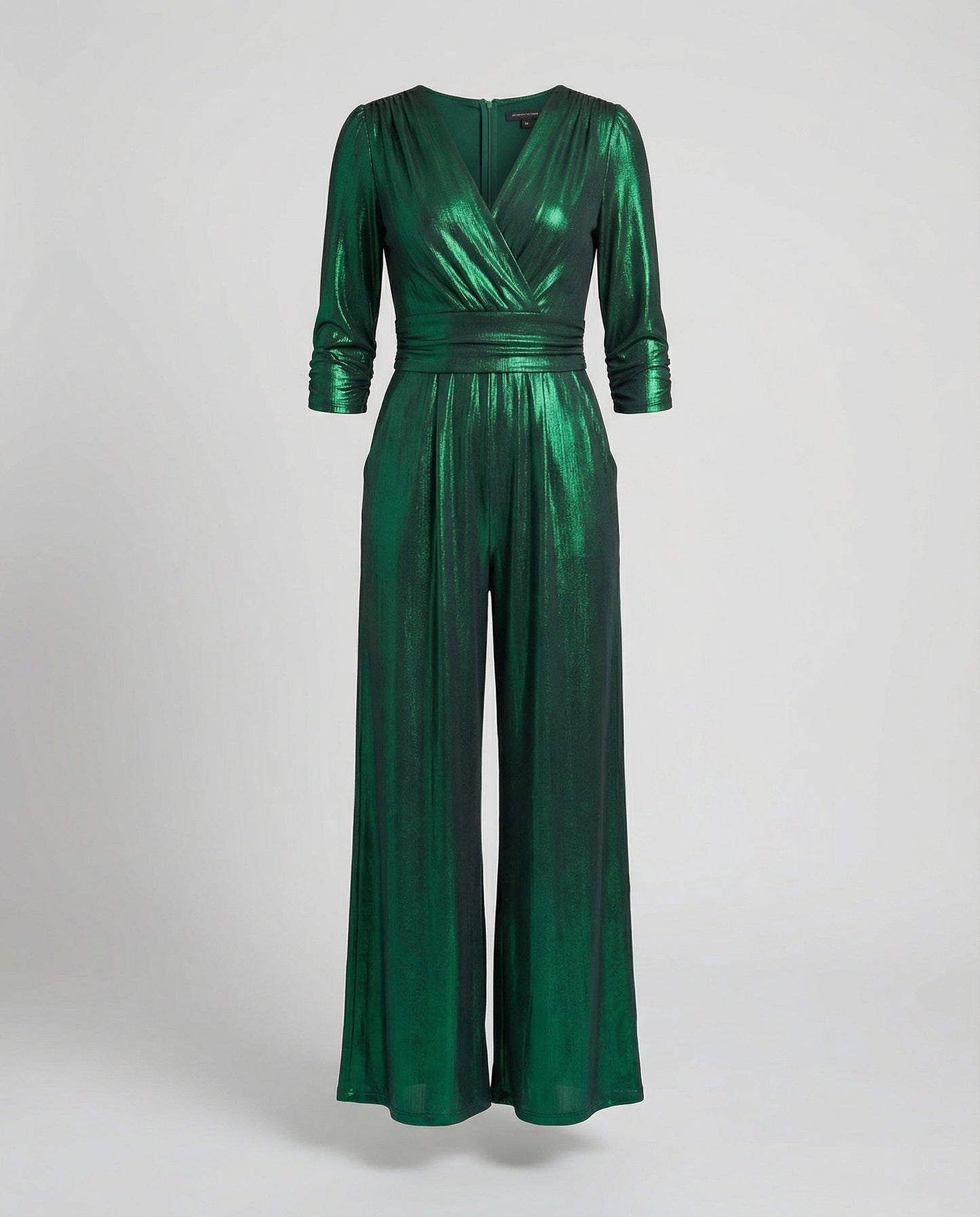 Damen Overall Elegantes Design Glänzend
