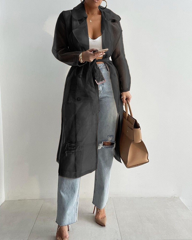 Damen Trenchcoat Carmen Wasserfest