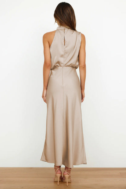 Damen Abendkleid Neckholder Schick