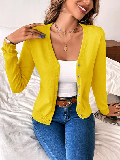Damen Cardigan Leicht Stilvoll