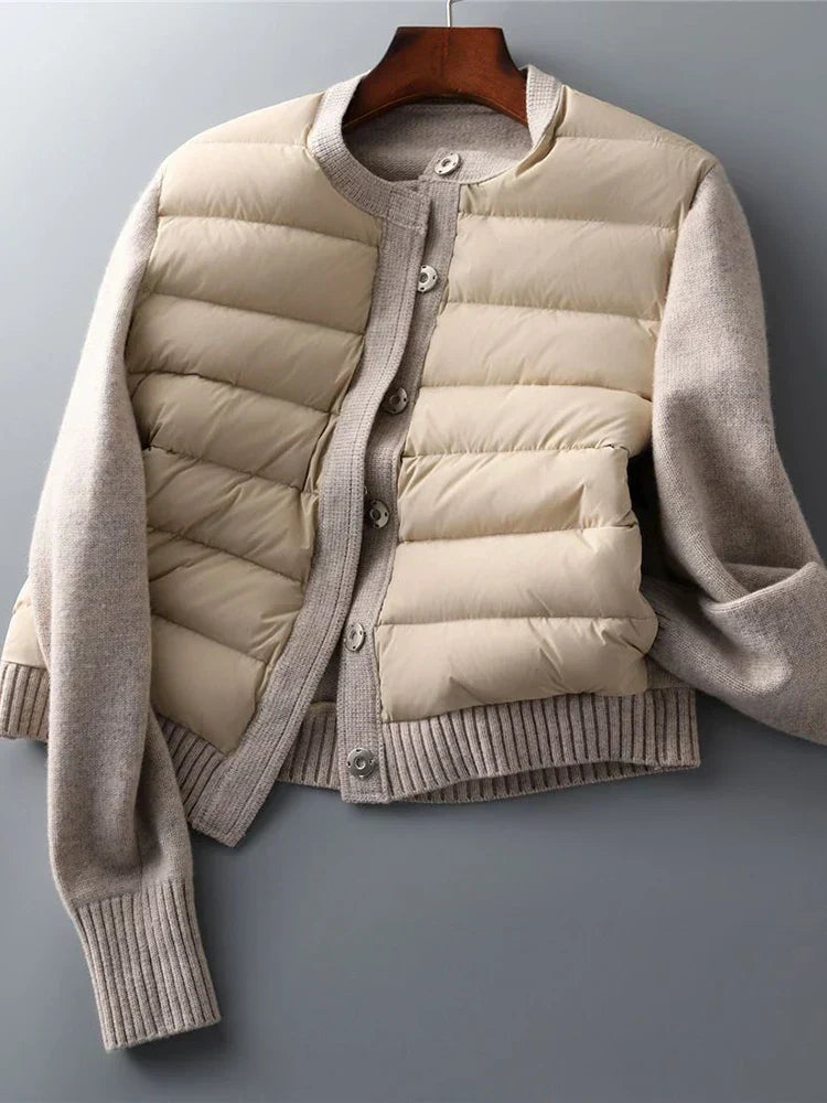 Damen Pufferjacke Eveloria Wärmeisolierend Schwarz - Eveloria