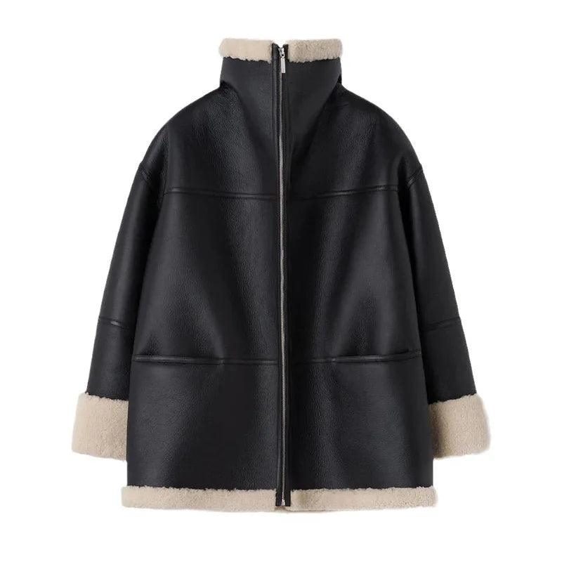 Eveloria Damen Winterjacke Warm Streetwear