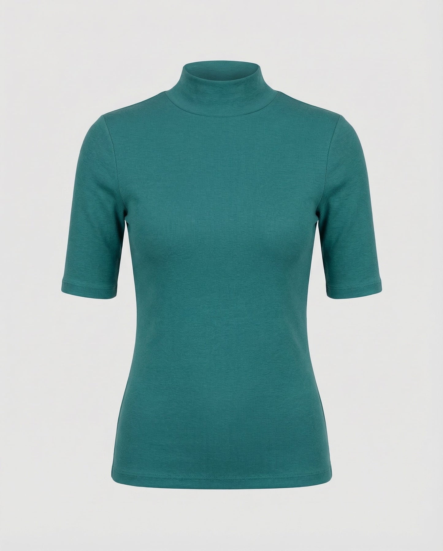 Damen Feinstrick Rollkragenpullover Nahtlos
