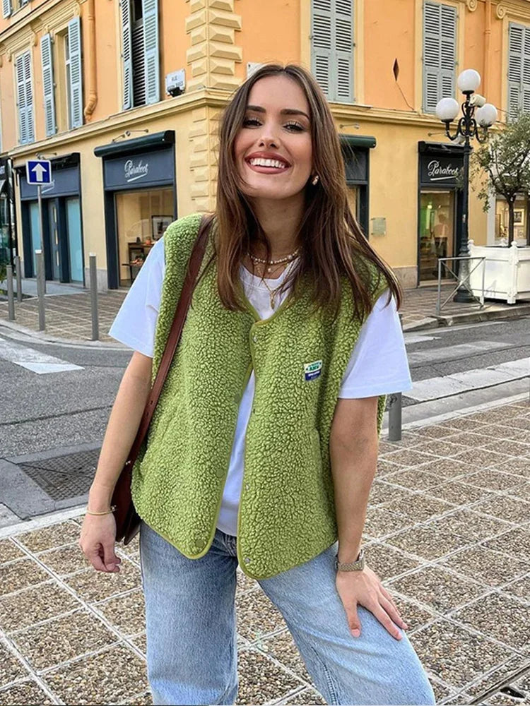 Eveloria Damen Fleeceweste Qualität