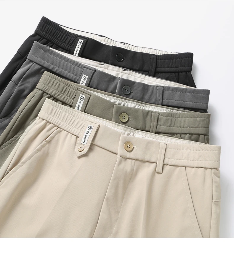 Herrenhose Beige Maßgeschneiderter Komfort
