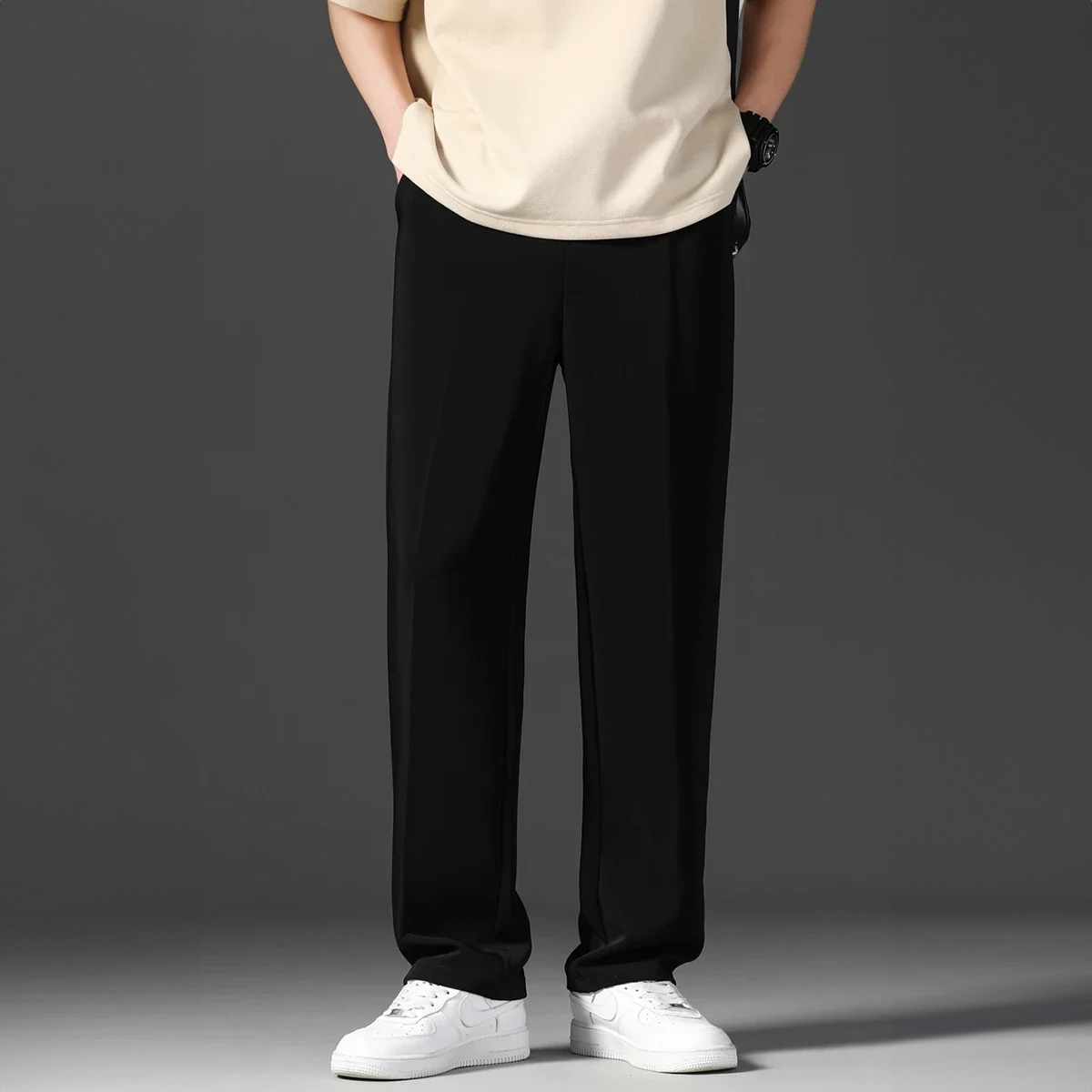 Herren Relaxed Fit Geradehosen