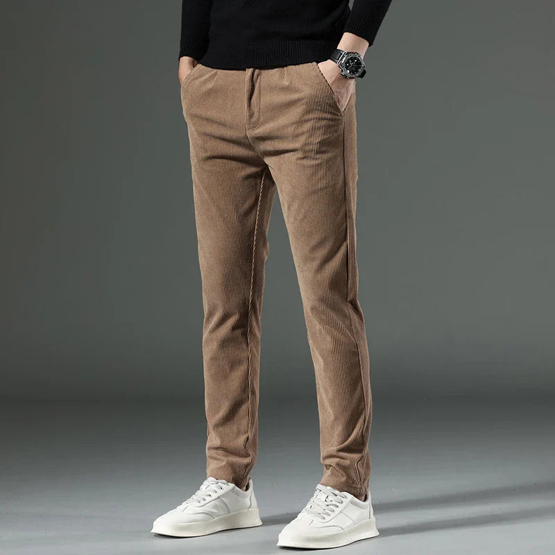 Herren Chino Khaki Moderne Baumwolle - Norvielle