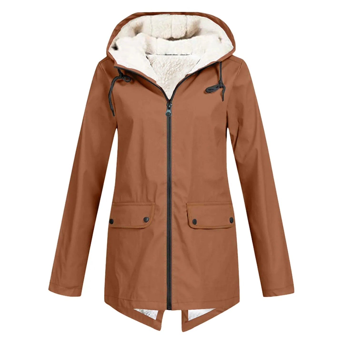 Damen Winterjacke Mit Kapuze