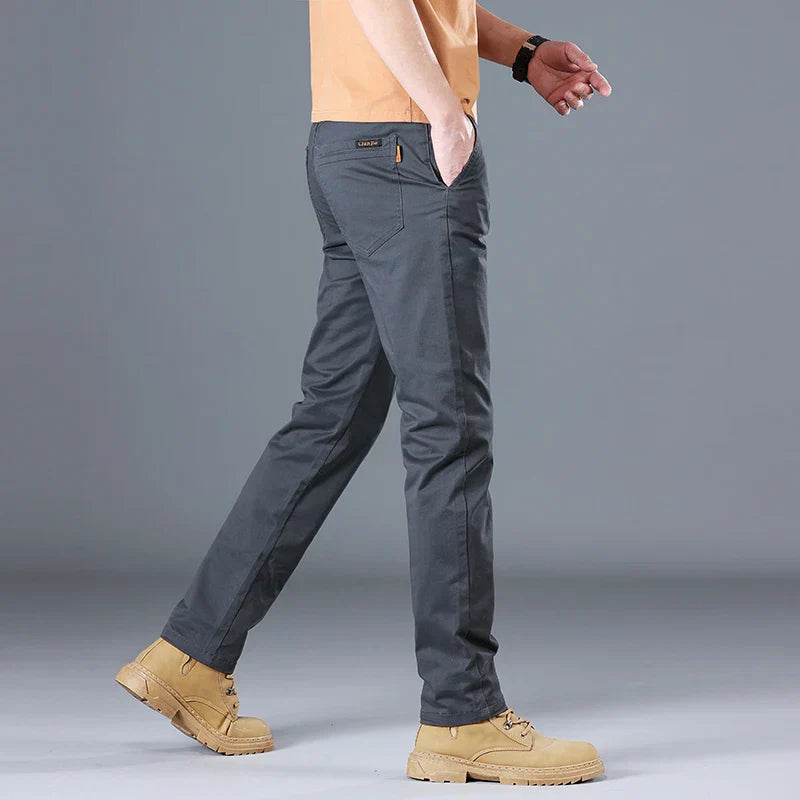 Herren Baumwollhose Slim Fit