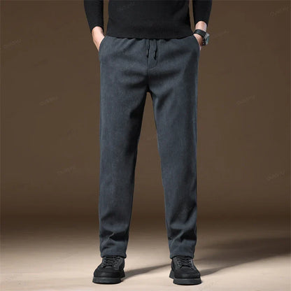 Herren Cordhose Stilvoll Braun