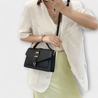 Damen Klassische Schultertasche Elegantes Design Struktur Optik