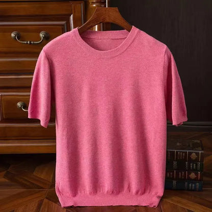 Eveloria Damen Kurzarm T-Shirt Elegant