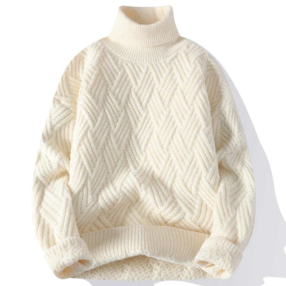 Herrenpullover Strukturdessin Elegantes Design - Norvielle