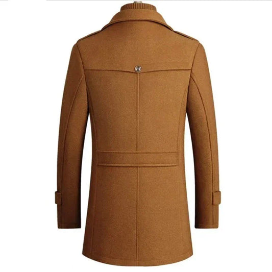 Eveloria Herren Wollmantel Trendig - Eveloria