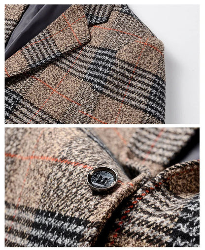 Herren Tweed Blazer Elegant