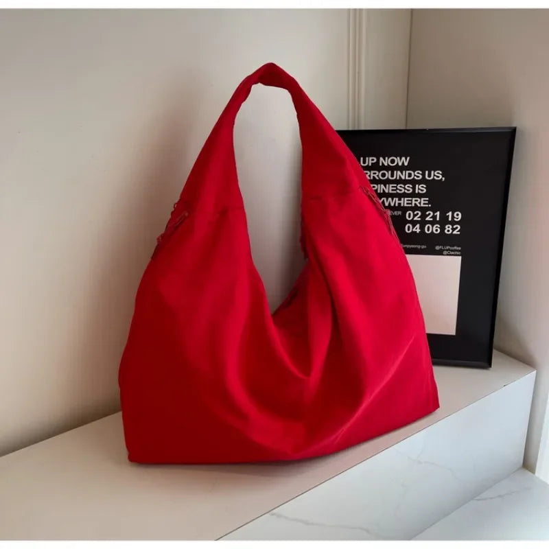 Damen Schultertasche Groß Leder