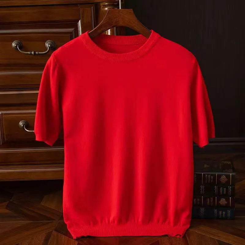 Eveloria Damen Kurzarm T-Shirt Elegant