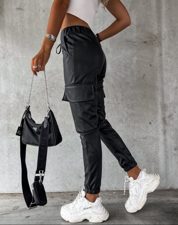 Eveloria Damen Cargo Hose Optik