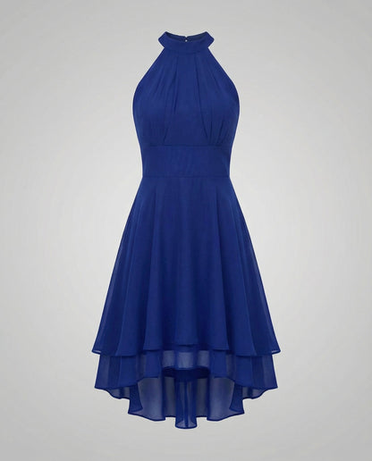 Damen Sommerkleid Rüschen Leicht Blumenmuster