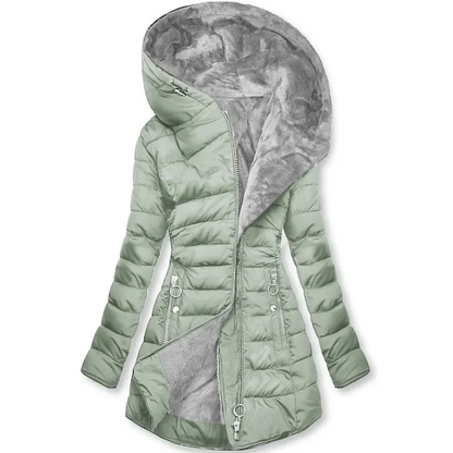 Eveloria Damen Daunenjacke Gefüttert Mit Kapuze