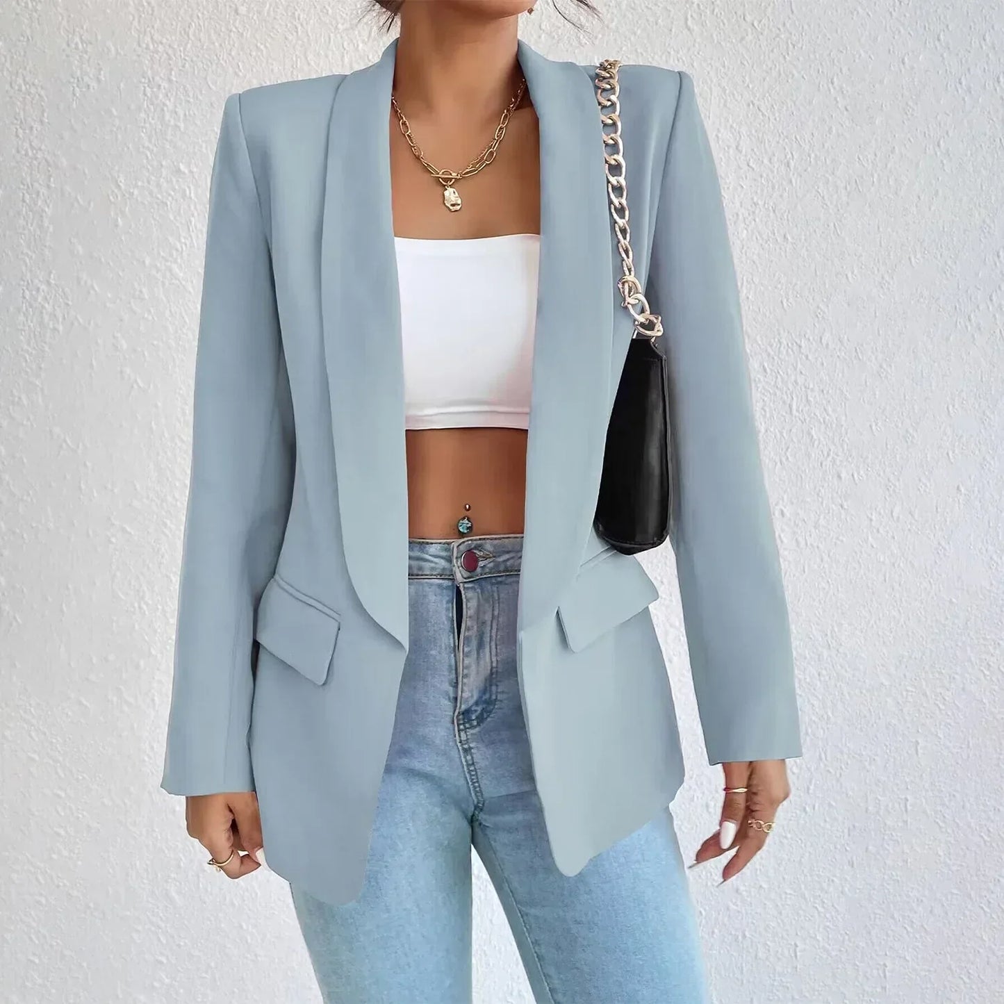 Eveloria Damen Blazer Modisch
