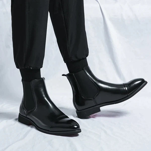 Eveloria Herren Stiefel Leder