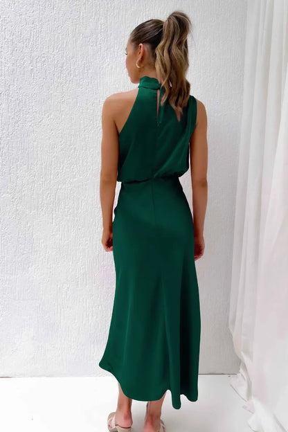 Damen Abendkleid Neckholder Schick