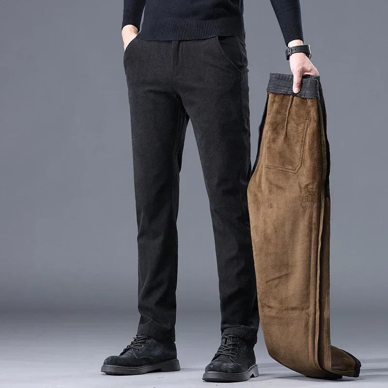 Herren Cordhose Slim Fit Elmsley Fleece