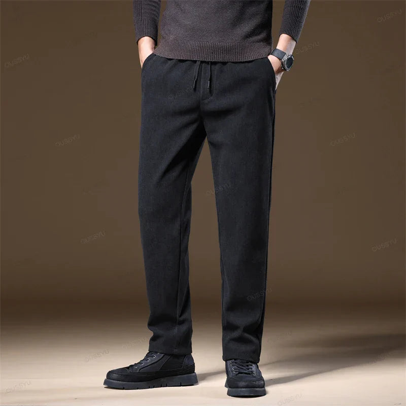 Herren Cordhose Stilvoll Braun