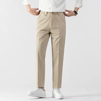 Herrenhose Beige Maßgeschneiderter Komfort