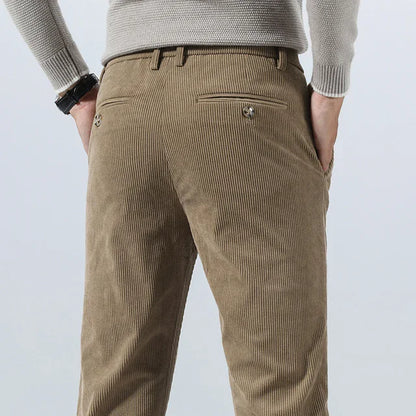 Herren Chino Khaki Moderne Baumwolle