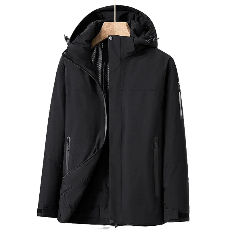 Damen Wasserdichte Winterjacke Fleece-Futter