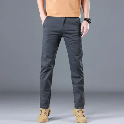 Herren Baumwollhose Slim Fit