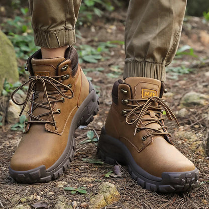 Herren High- Wanderschuhe Rutschfest Robust Outdoor