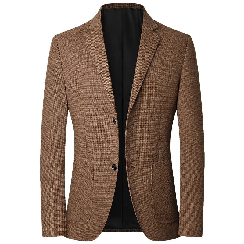 Herren Blazer Elegant Dunkelblau - Norvielle